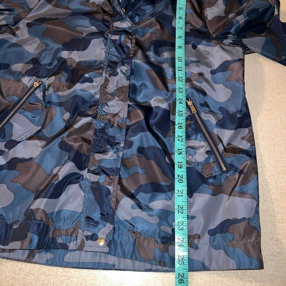 Ci Sono Originals Camouflage Full Zip Jacket Womens Sz M Wind Breaker Pockets. - Picture 7 of 10